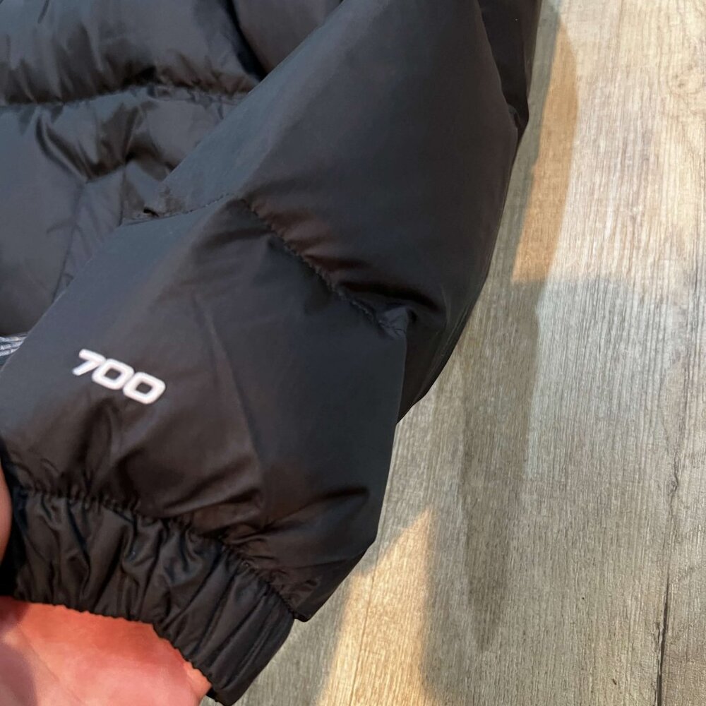 The North Face Nuptse 700 Puffer Jacket Black – Size XS-M - Picture 6 of 8